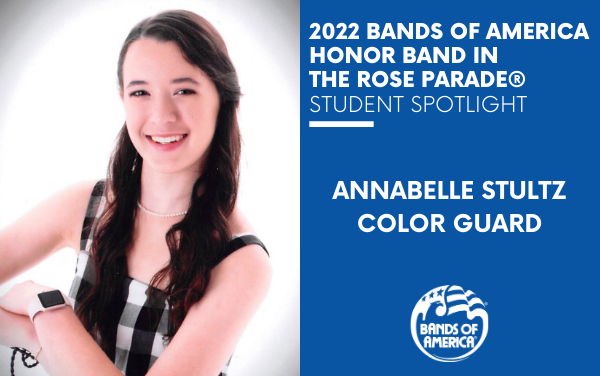 BOA Honor Band in the Rose Parade Student Spotlight: Annabelle Stultz