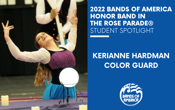 BOA Honor Band in the Rose Parade Student Spotlight: Kerianne Hardman
