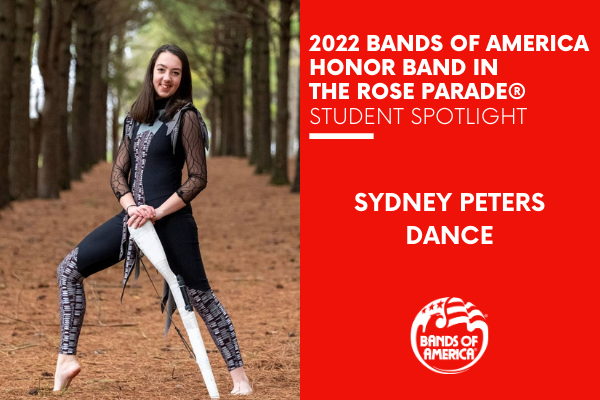 BOA Honor Band in the Rose Parade Student Spotlight: Sydney Peters