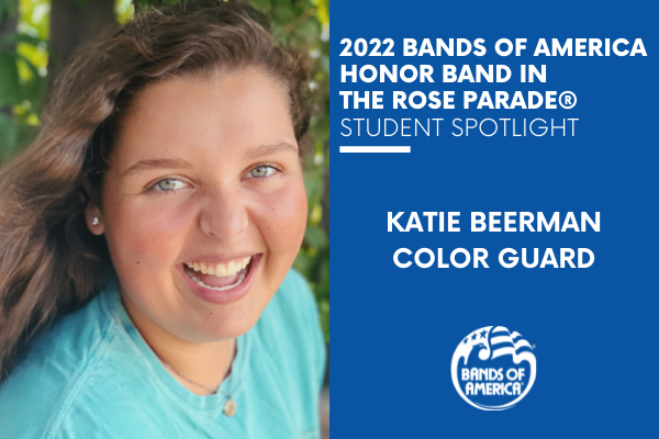 BOA Honor Band in the Rose Parade Student Spotlight: Katie Beerman