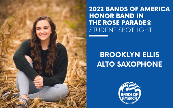 BOA Honor Band in the Rose Parade Student Spotlight: Brooklyn Ellis