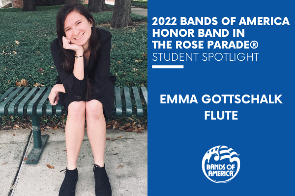 BOA Honor Band in the Rose Parade Student Spotlight: Emma Gottschalk