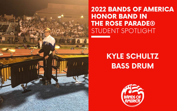 BOA Honor Band in the Rose Parade Student Spotlight: Kyle Schultz