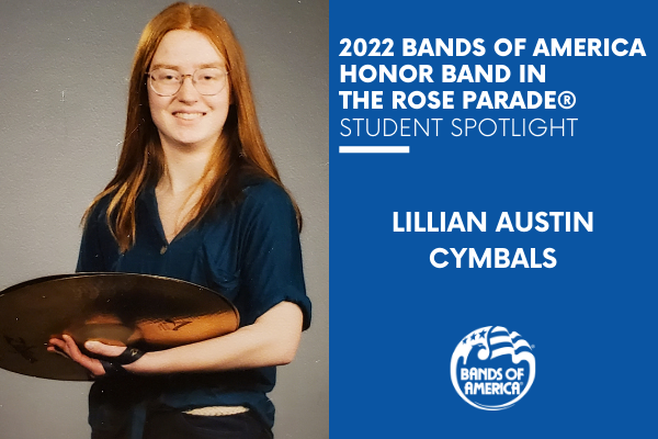 BOA Honor Band in the Rose Parade Student Spotlight: Lillian Austin