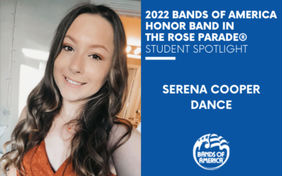 BOA Honor Band in the Rose Parade Student Spotlight: Serena Cooper