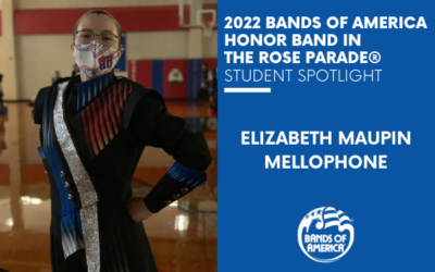 BOA Honor Band in the Rose Parade Student Spotlight: Elizabeth Maupin