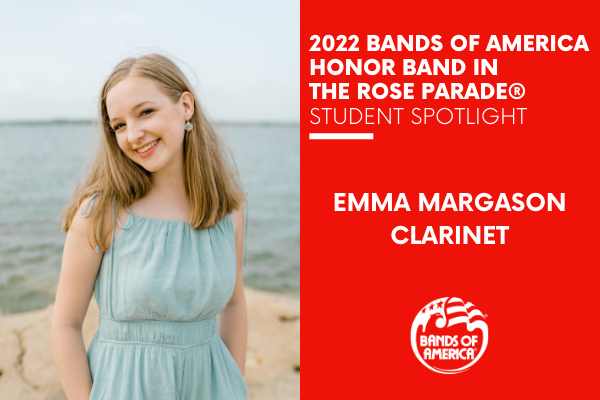 BOA Honor Band in the Rose Parade Student Spotlight: Emma Margason