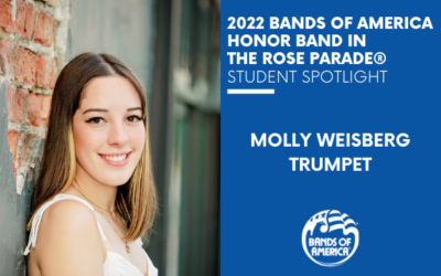 BOA Honor Band in the Rose Parade Student Spotlight: Molly Weisberg