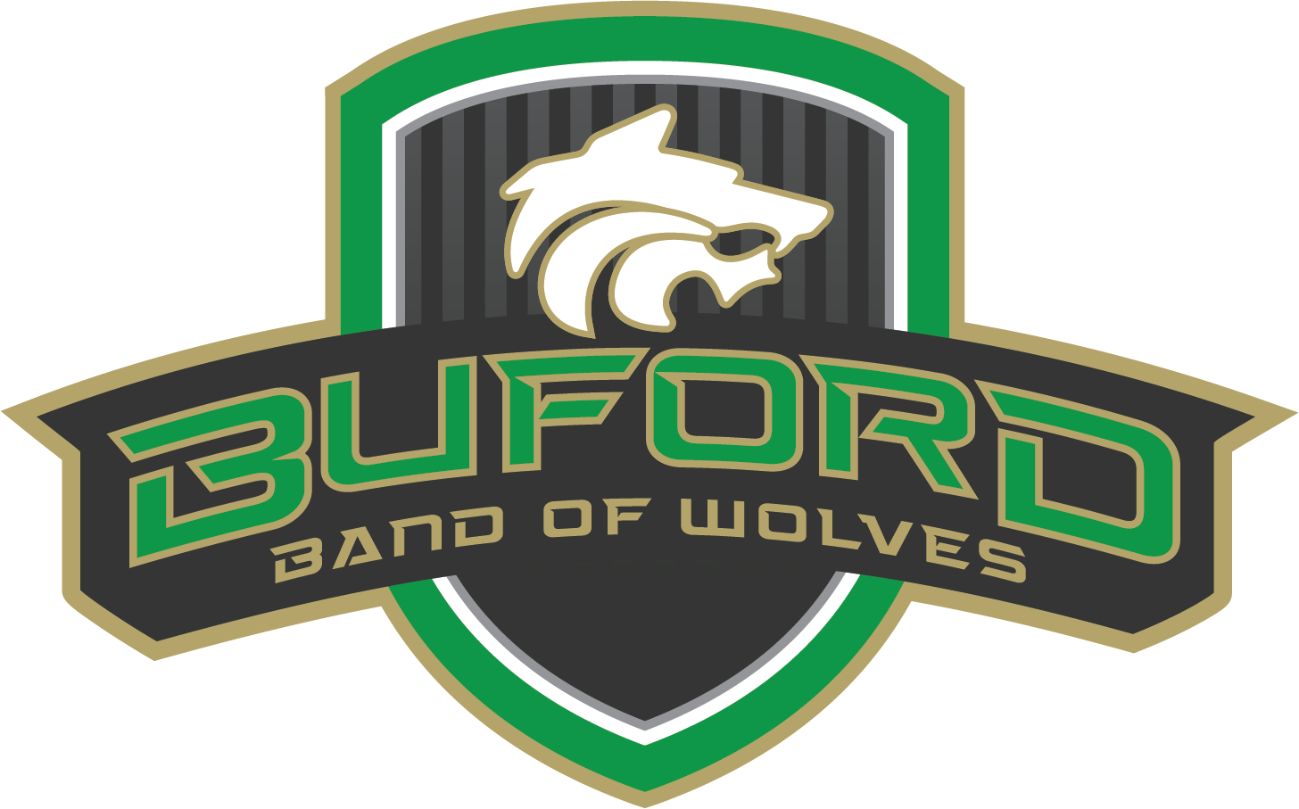 Buford Band of Wolves logo