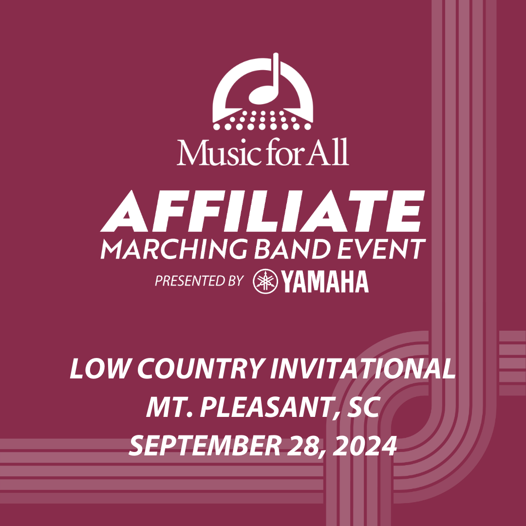 MFA AMBE Low Country Marching Band Invitational September 28, 2024