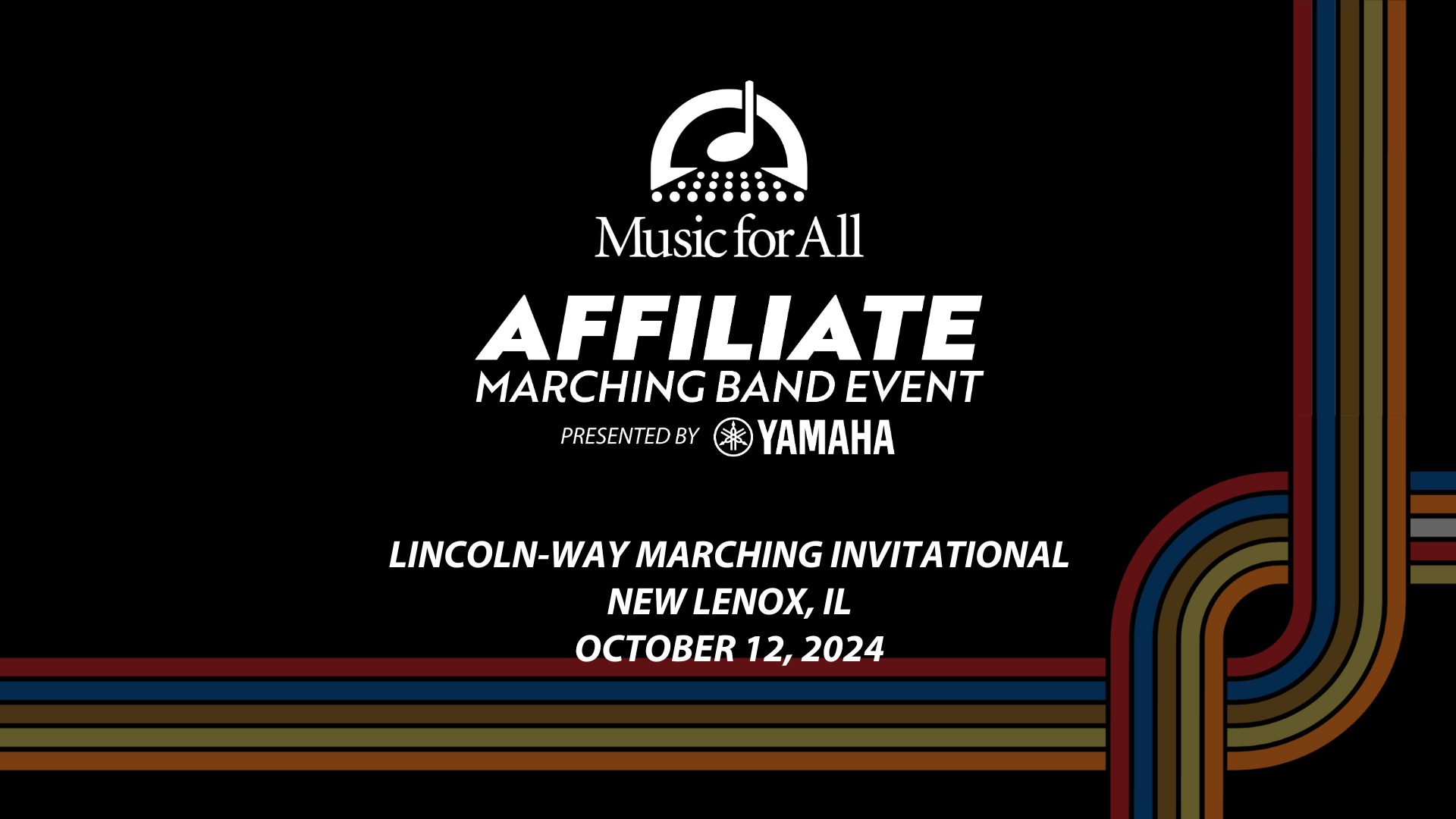 AMBE Lincoln-Way Marching Invitational 10 12 2024