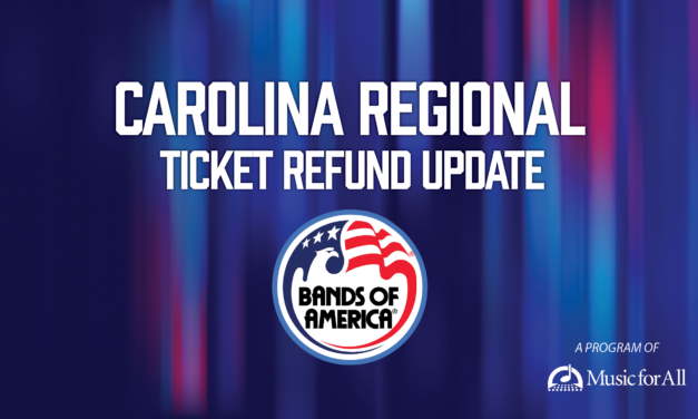 Carolina Regional Ticket Refund Update